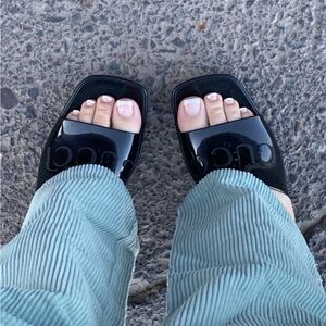 Gucci Black Women's Slide Sandals